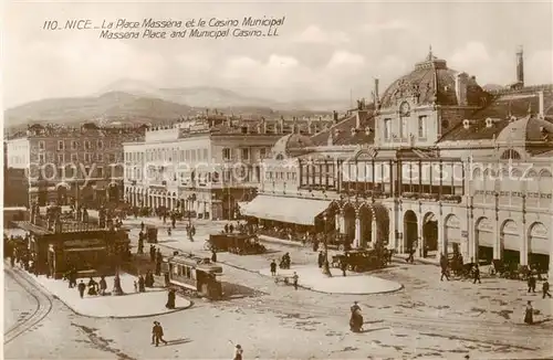 AK / Ansichtskarte  Nice__06_Nizza La Place Massena et le Casino Municipal 