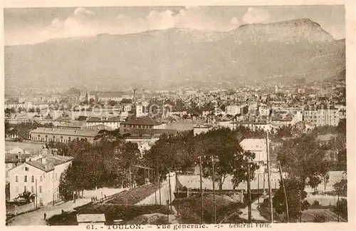 AK / Ansichtskarte  Toulon_Var Vue generale Toulon_Var