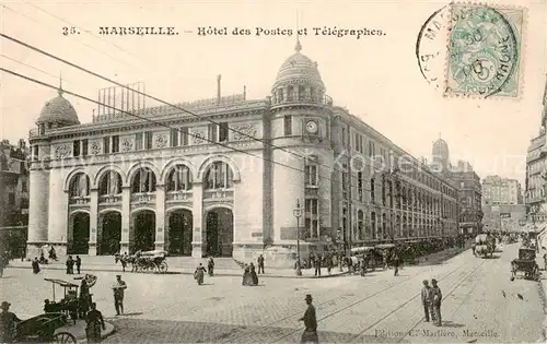 AK / Ansichtskarte  Marseille_13 Hotel des Postes et Telegraphes 