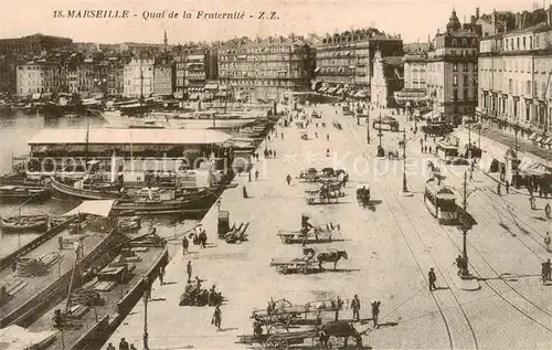 AK / Ansichtskarte  Marseille_13 Quai de la Fraternite 