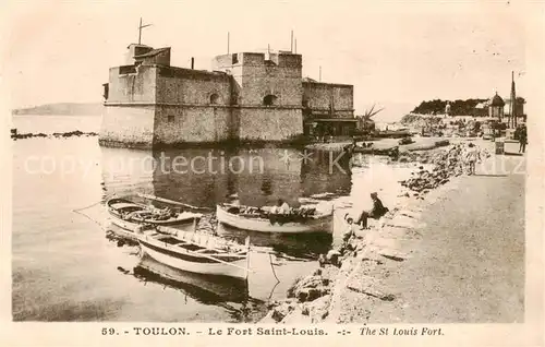 AK / Ansichtskarte  Toulon_Var Le Fort Saint Louis Toulon_Var