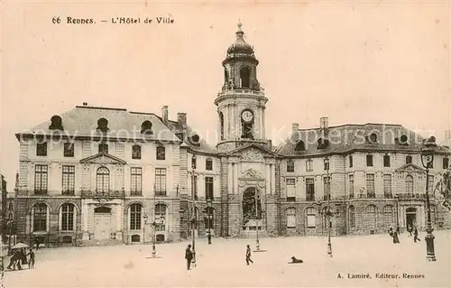 AK / Ansichtskarte  Rennes_35 Hotel de Ville 