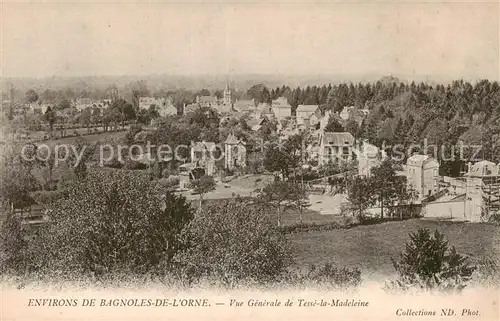 AK / Ansichtskarte  Bagnoles-de-l_Orne Vue generale de Tesse la Madeleine Bagnoles-de-l_Orne