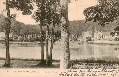 AK / Ansichtskarte  Bagnoles-de-l_Orne Vue sur le Lac Bagnoles-de-l_Orne