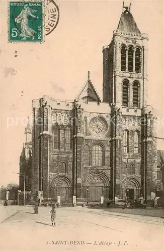 AK / Ansichtskarte 13798750 Saint-Denis__93_Seine Abbaye 