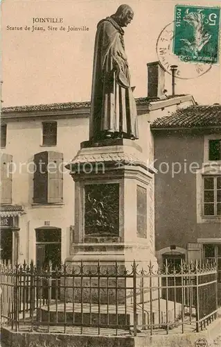 AK / Ansichtskarte  Joinville__94-le-Pont Statue de Jean Sire de Joinville 