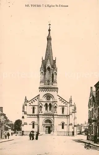 AK / Ansichtskarte 13798771 Tours_37 Eglise St Etienne 