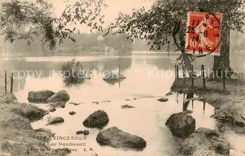 AK / Ansichtskarte 13798784 Vincennes_94 Le Lac Daumesnil 