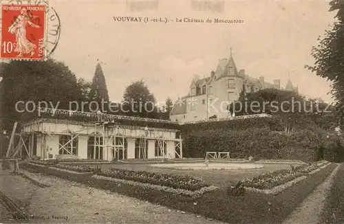 AK / Ansichtskarte 13798805 Vouvray_37_Indre-et-Loire Le Chateau de Moncontour 