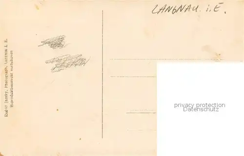 AK / Ansichtskarte Langnau__Emmental_BE Ansprache vor Soldaten 