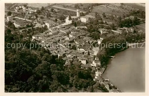 AK / Ansichtskarte Caslano_TI Ort am Luganer See 