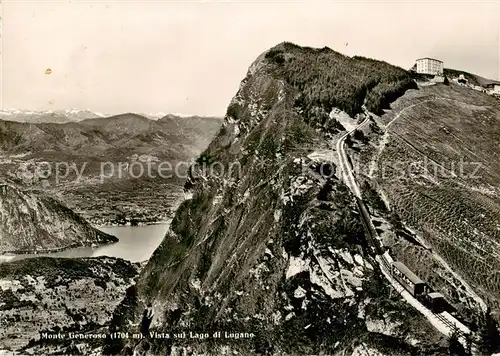 AK / Ansichtskarte Monte Generoso_1704m_Lugano_TI vista sul Lago di Lugano 