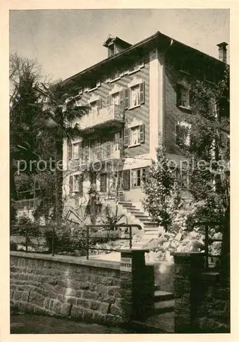 AK / Ansichtskarte Orselina_TI Pension Mirafiori Orselina TI