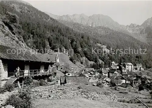 AK / Ansichtskarte Fusio_TI Ansicht Bergdorf 
