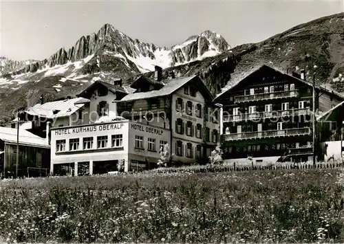 AK / Ansichtskarte Sedrun Hotel Kurhaus Oberalp Alpen Sedrun