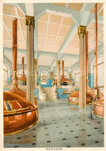 AK / Ansichtskarte Rheinfelden_AG Brauerei Feldschloesschen Sudhaus Illustration Rheinfelden AG