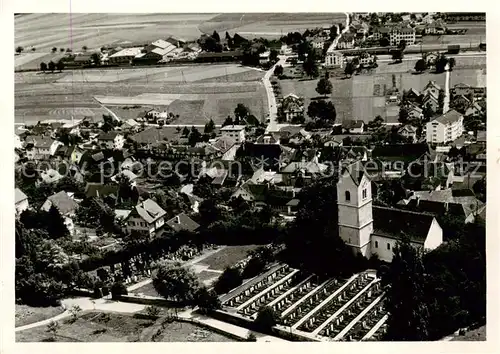 AK / Ansichtskarte Biel_Bienne Ortsansicht mit Kirche Biel Bienne