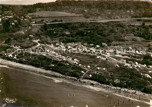 AK / Ansichtskarte Villerville sur Mer Village de Toiles vue aerienne 