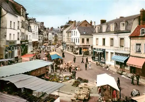 AK / Ansichtskarte Pont de l_Arche_27_Eure Place Langlois un jour de marche 