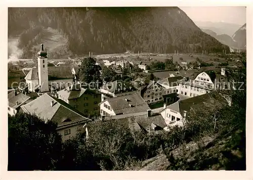 AK / Ansichtskarte Schiers Panorama Motiv mit Kirche Schiers