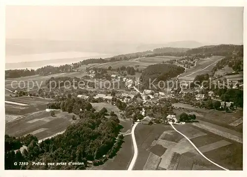 AK / Ansichtskarte Preles_Praegelz_BE vue prise d avion 