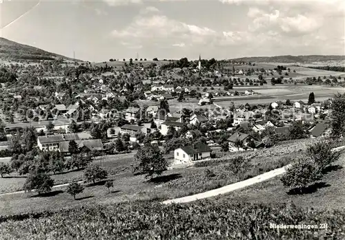 AK / Ansichtskarte Niederweningen_ZH Panorama 