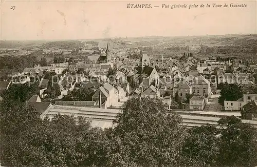 AK / Ansichtskarte Etampes_91 Vue generale prise de la Tour de Guinette 