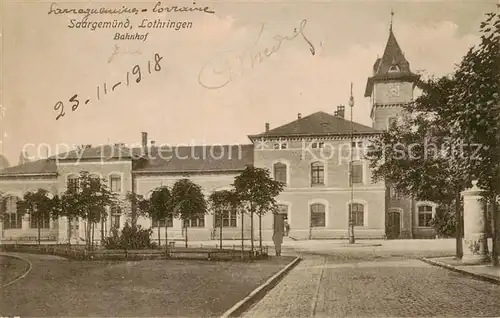 AK / Ansichtskarte Saargemuend_57 la Gare Bahnhof 