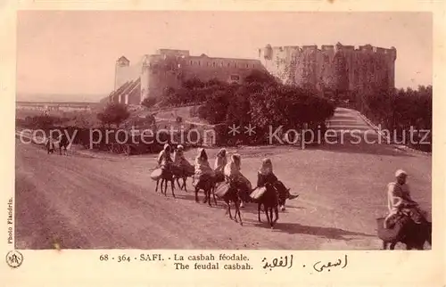 AK / Ansichtskarte  Safi_Maroc La casbah féodale 