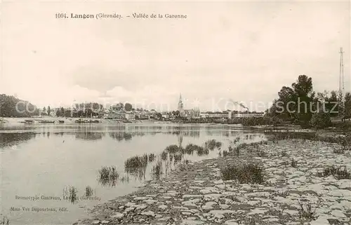 AK / Ansichtskarte Langon_33_Gironde Vallee de la Garonne 