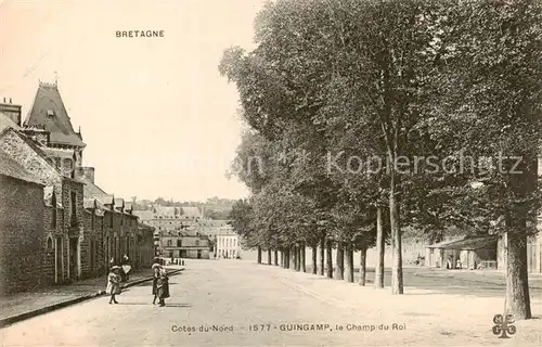 AK / Ansichtskarte Guincamp Champ du Roi Guincamp