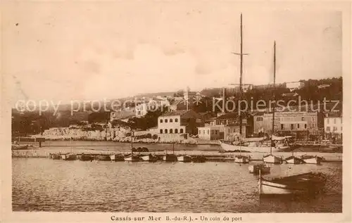 AK / Ansichtskarte Cassis_13 Un coin du port 
