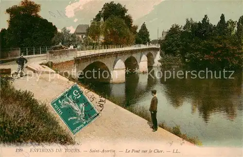 AK / Ansichtskarte Tours_37 Saint Avertin Le Pont sur le Cher 