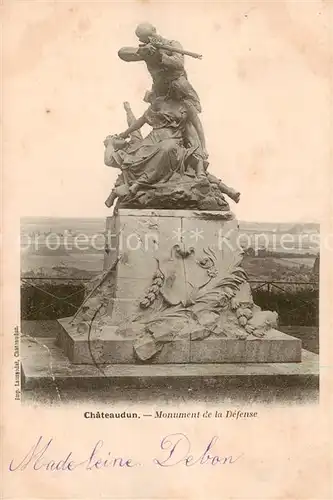 AK / Ansichtskarte Chateaudun_28_Eure et Loir Monument de la Defense 