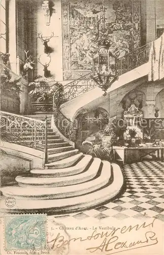 AK / Ansichtskarte Anet_28_Eure et Loir Chateau dAnet Interieur 