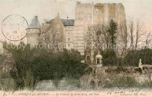 AK / Ansichtskarte Nogent le Rotrou Le Chateau de Saint Jean cote Sud Nogent le Rotrou