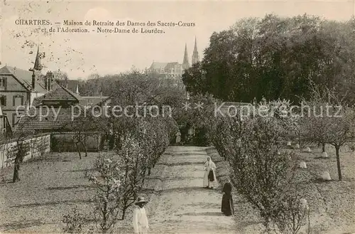 AK / Ansichtskarte Chartres_28 Maison de Retraite des Dames des Sacres Coeurs et de lAdoration Notre Dame de Lourdes 