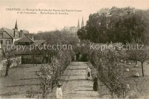 AK / Ansichtskarte Chartres_28 Maison de Retraite des Dames des Sacres Coeurs et de lAdoration Notre Dame de Lourdes 