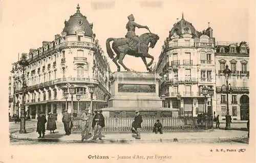 AK / Ansichtskarte Orleans_45_Loiret Jeanne dArc par Foyatier 