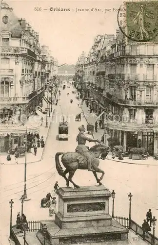 AK / Ansichtskarte Orleans_45_Loiret Jeanne dArc par Foyat 