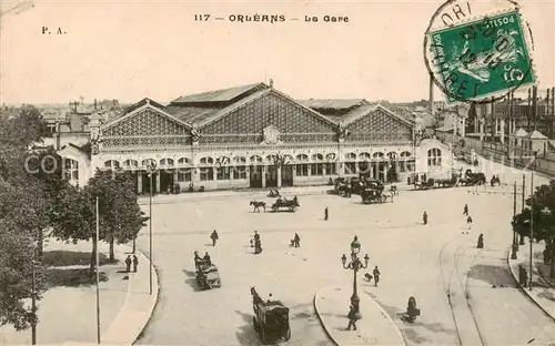 AK / Ansichtskarte Orleans_45_Loiret La Gare 