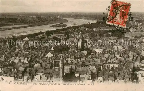 AK / Ansichtskarte Orleans_45_Loiret Vue generale prise de la Tour de la Cathedrale 