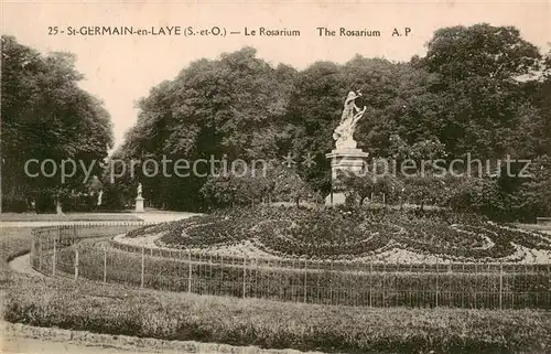 AK / Ansichtskarte St Germain en Laye Le Rosarium 