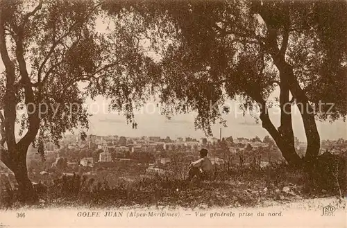 AK / Ansichtskarte Golfe Juan_06 Vue generale prise du nord 