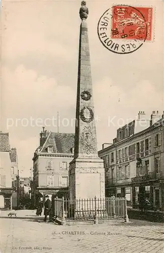 AK / Ansichtskarte Chartres_28 Colonne Marceau 