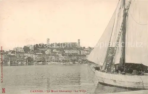 AK / Ansichtskarte Cannes_06 Le Mont Chevalier La Ville 