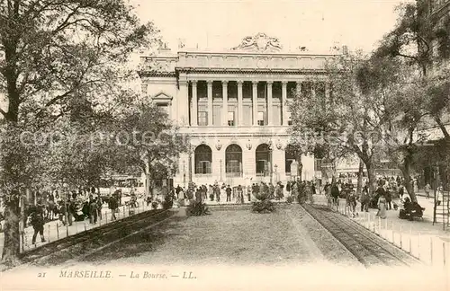 AK / Ansichtskarte Marseille_13 La Bourse 