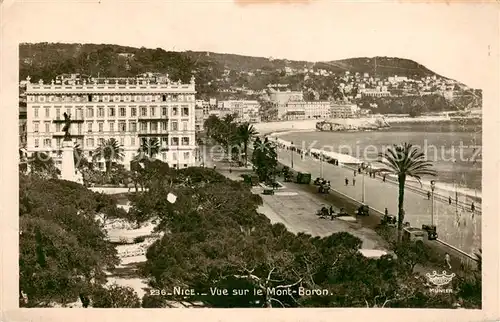AK / Ansichtskarte Nice__06_Nizza Vue sur le Mont Boron 