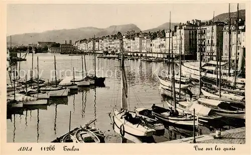AK / Ansichtskarte Toulon_Var Vue sur les quais Toulon_Var