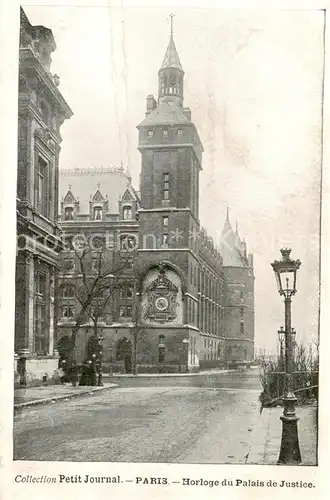 AK / Ansichtskarte Paris_75 Horloge du Palais de Justice 